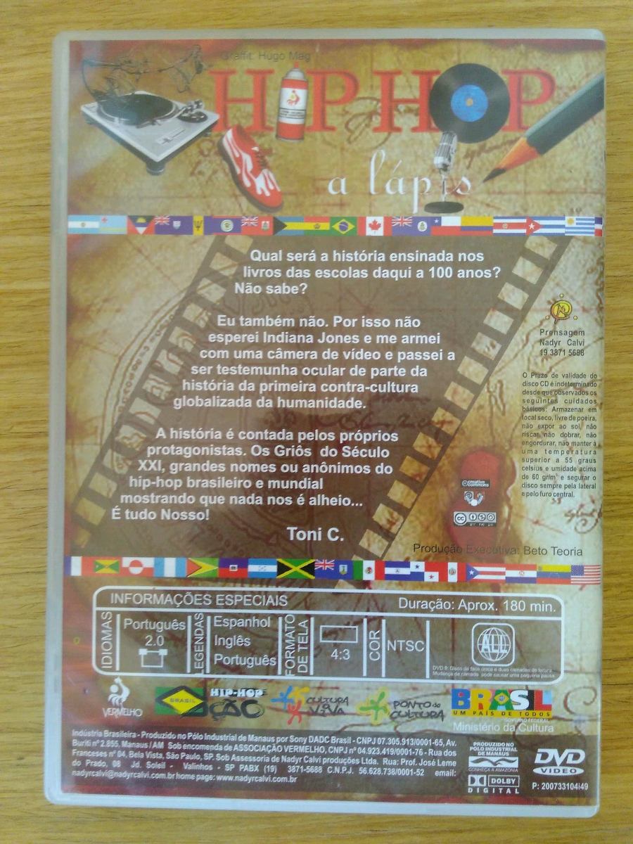 DVD - É Tudo Nosso! O Hip-hop Fazendo História