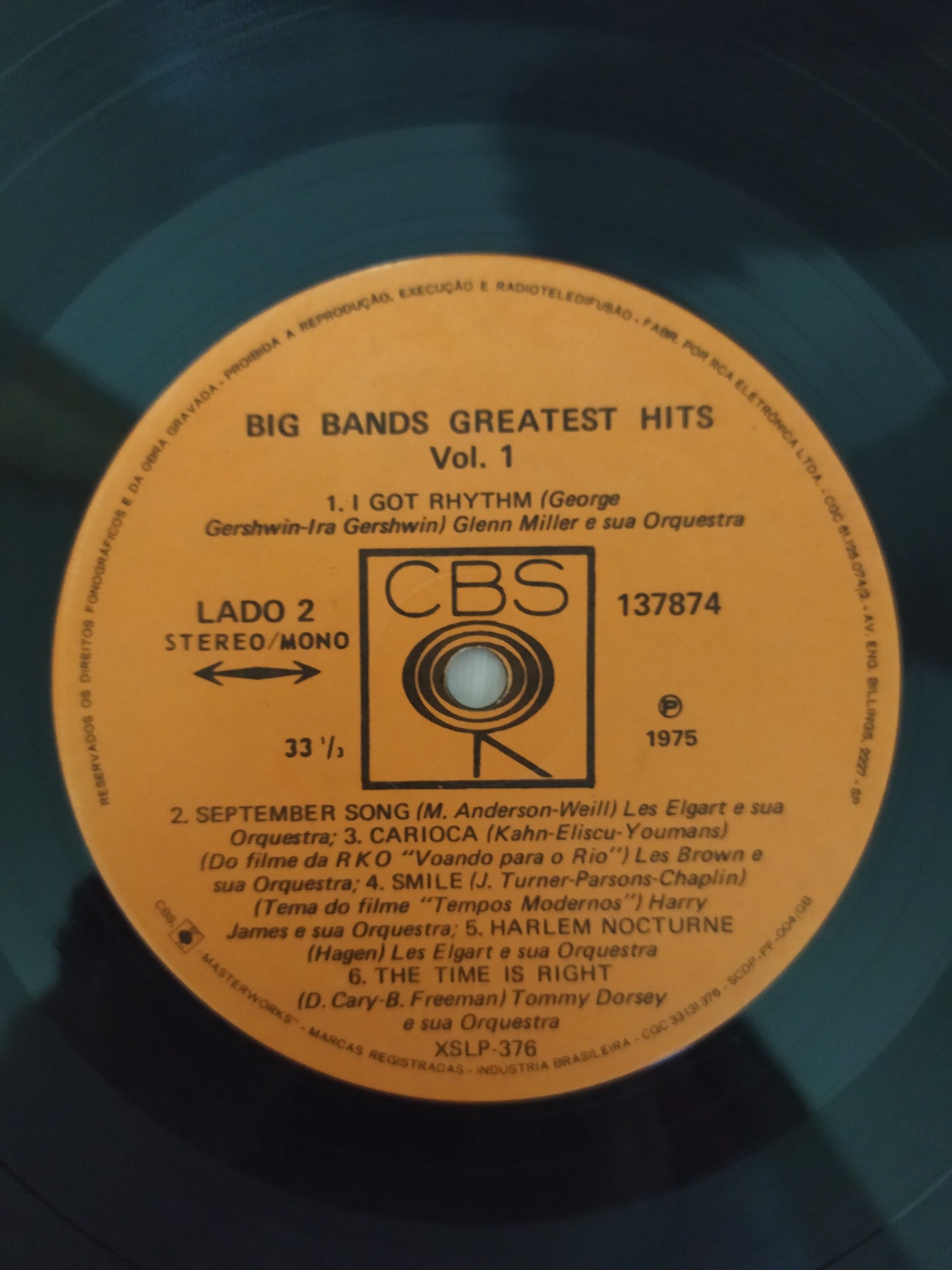 Lp Vinil Big Bands Greatest Hits Volume 1