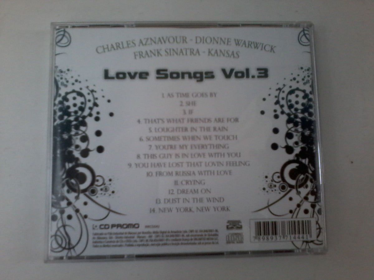 Cd Love Songs Vol. 3