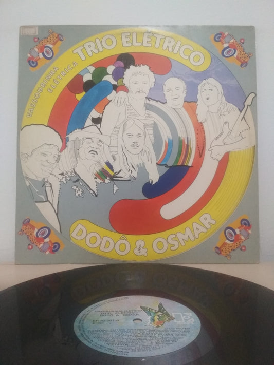 Lp Vinil Trio Elétrico Dodô & Osmar Vassourinha Elétrica