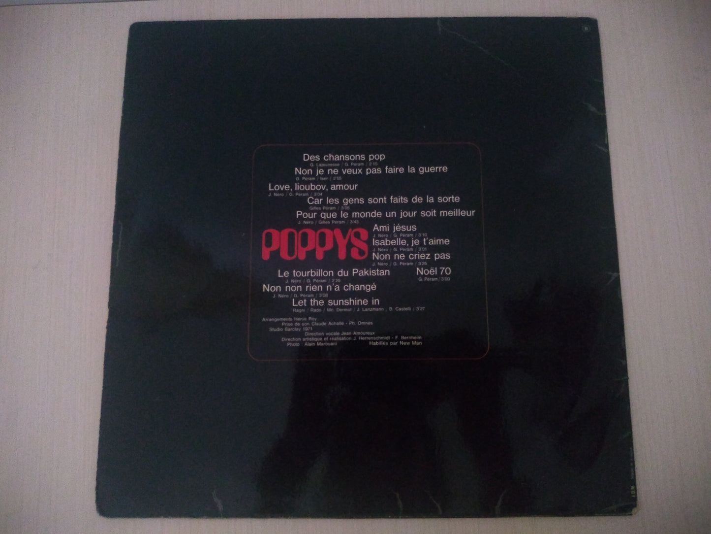 Lp Vinil Les Poppys 1971 Importado