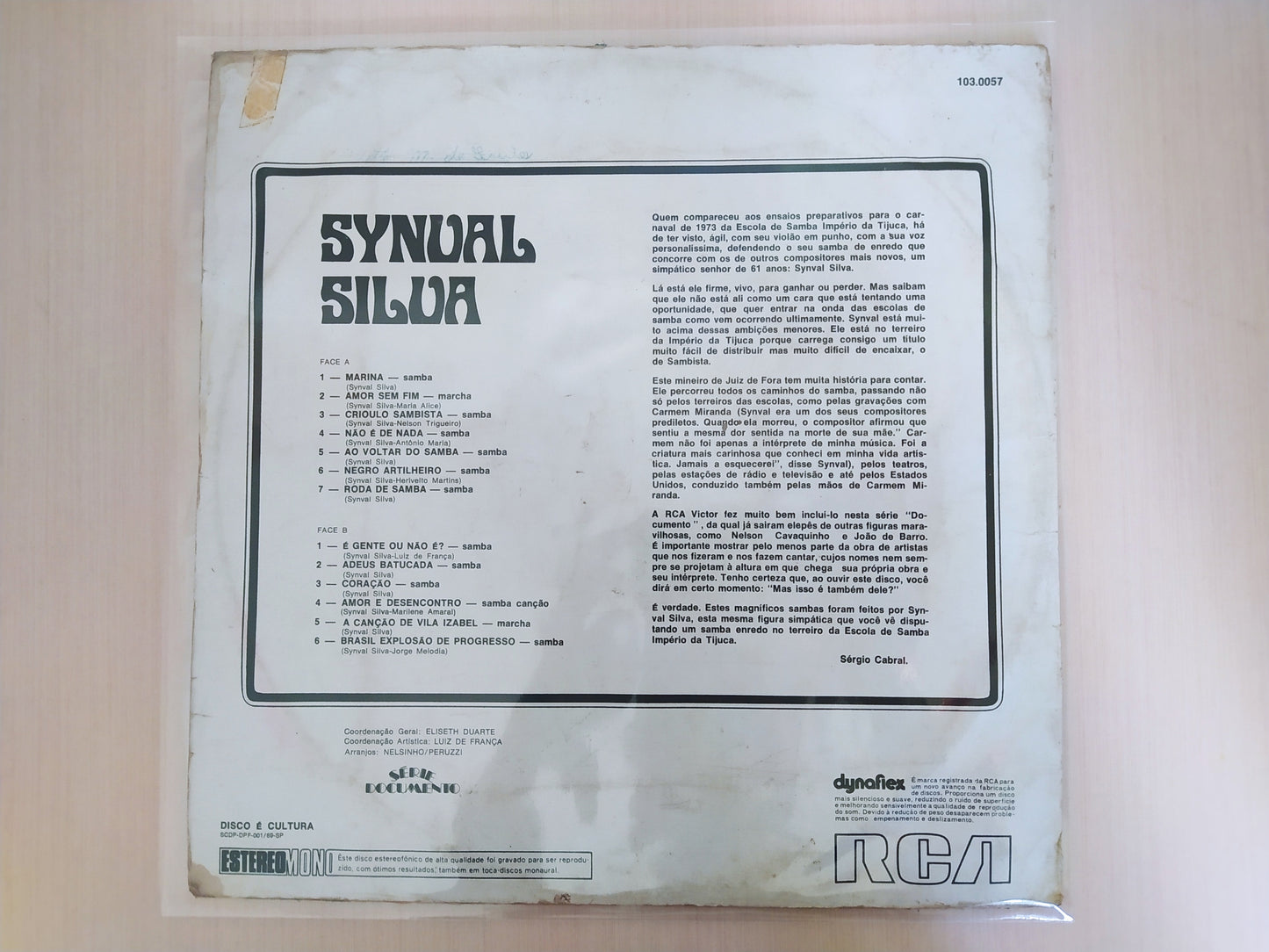Lp Vinil Synval Silva