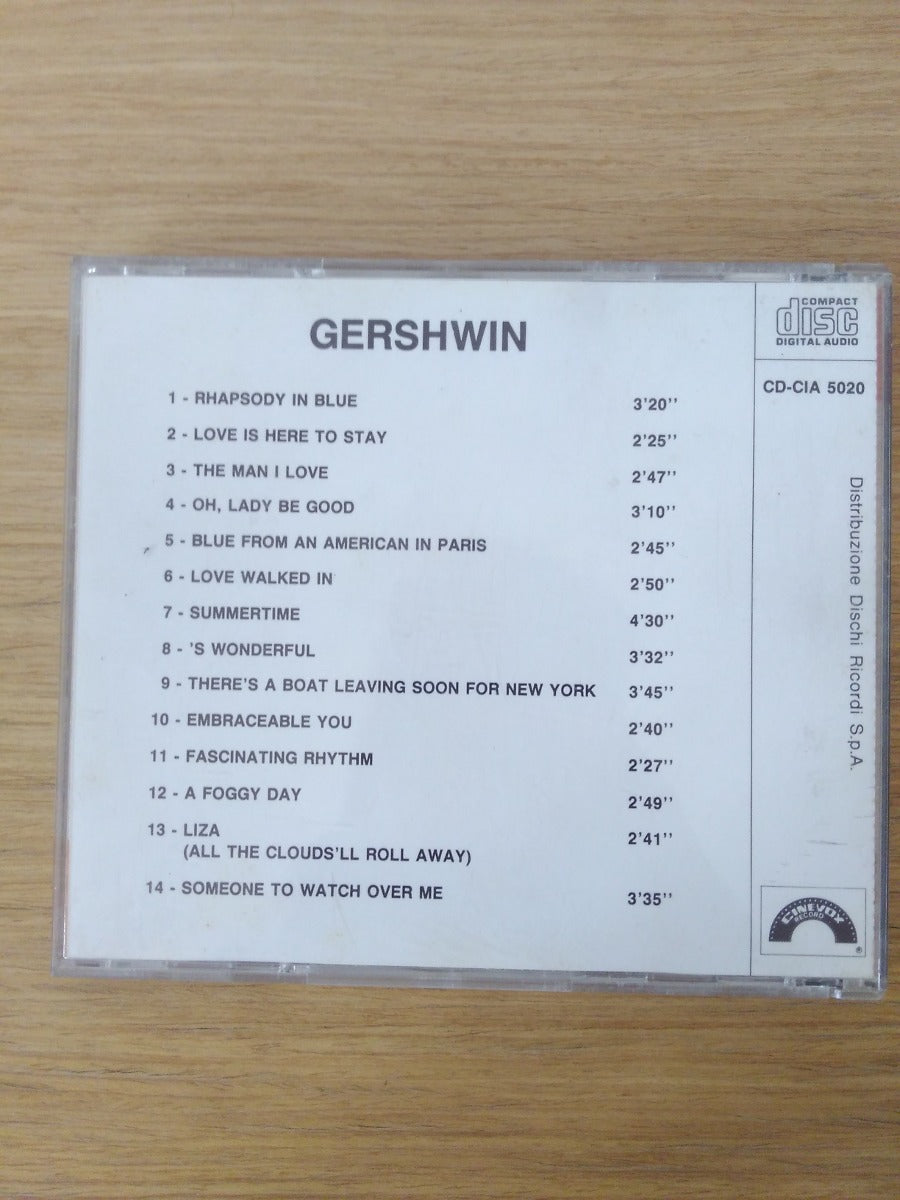 Cd Gershwin Soundtracks