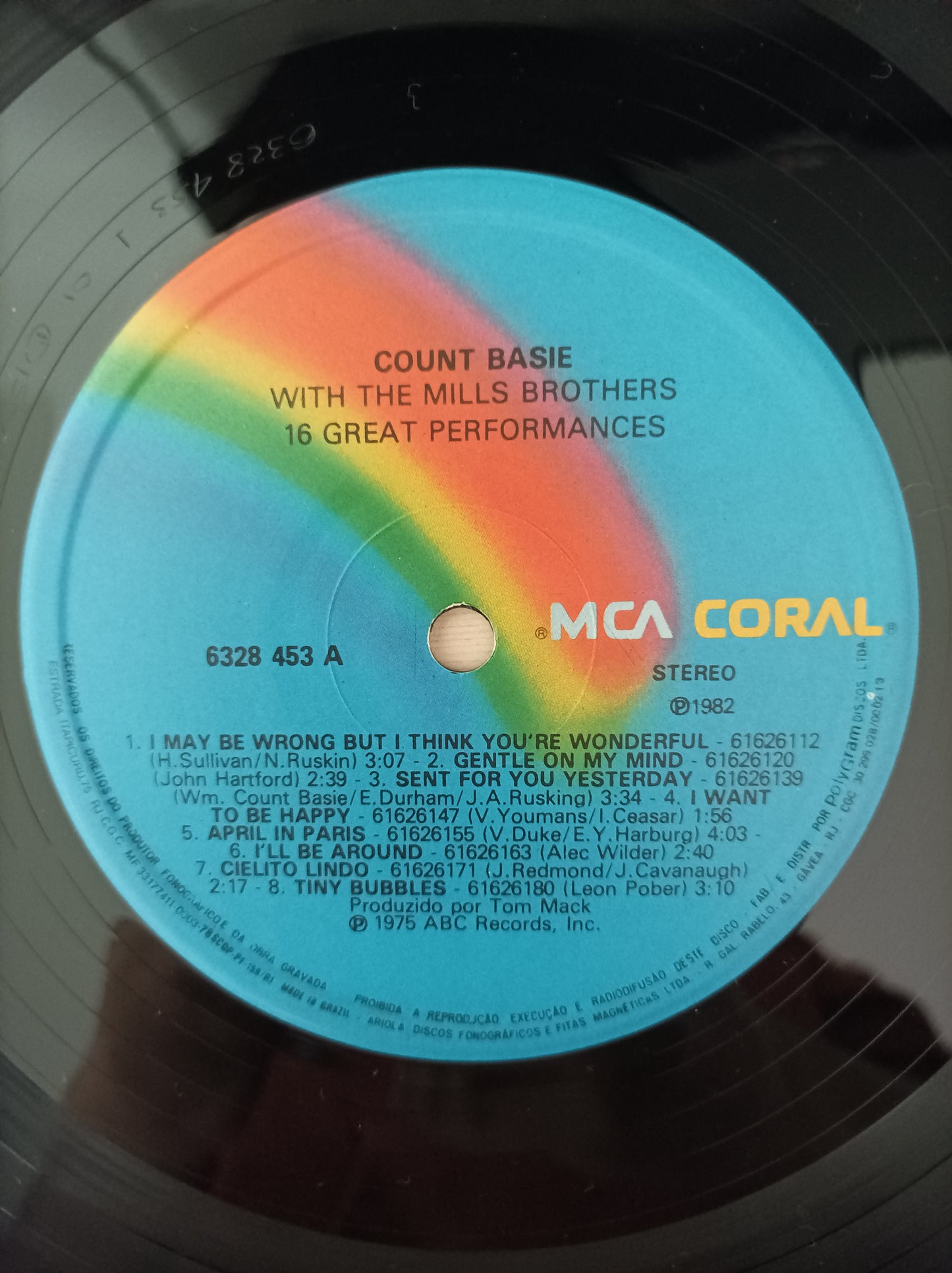 Lp Vinil Count Basie with The Mills Brothers