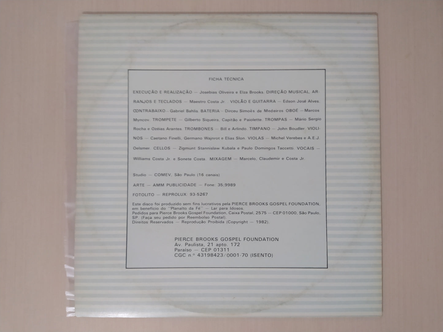 Lp Vinil Elza Brooks Interpreta