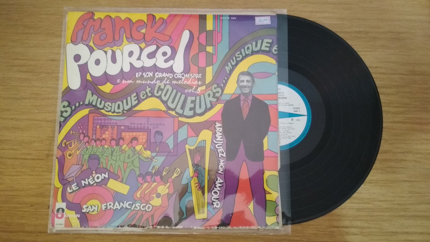 Lp Vinil Franck Pourcel Musique et Couleurs