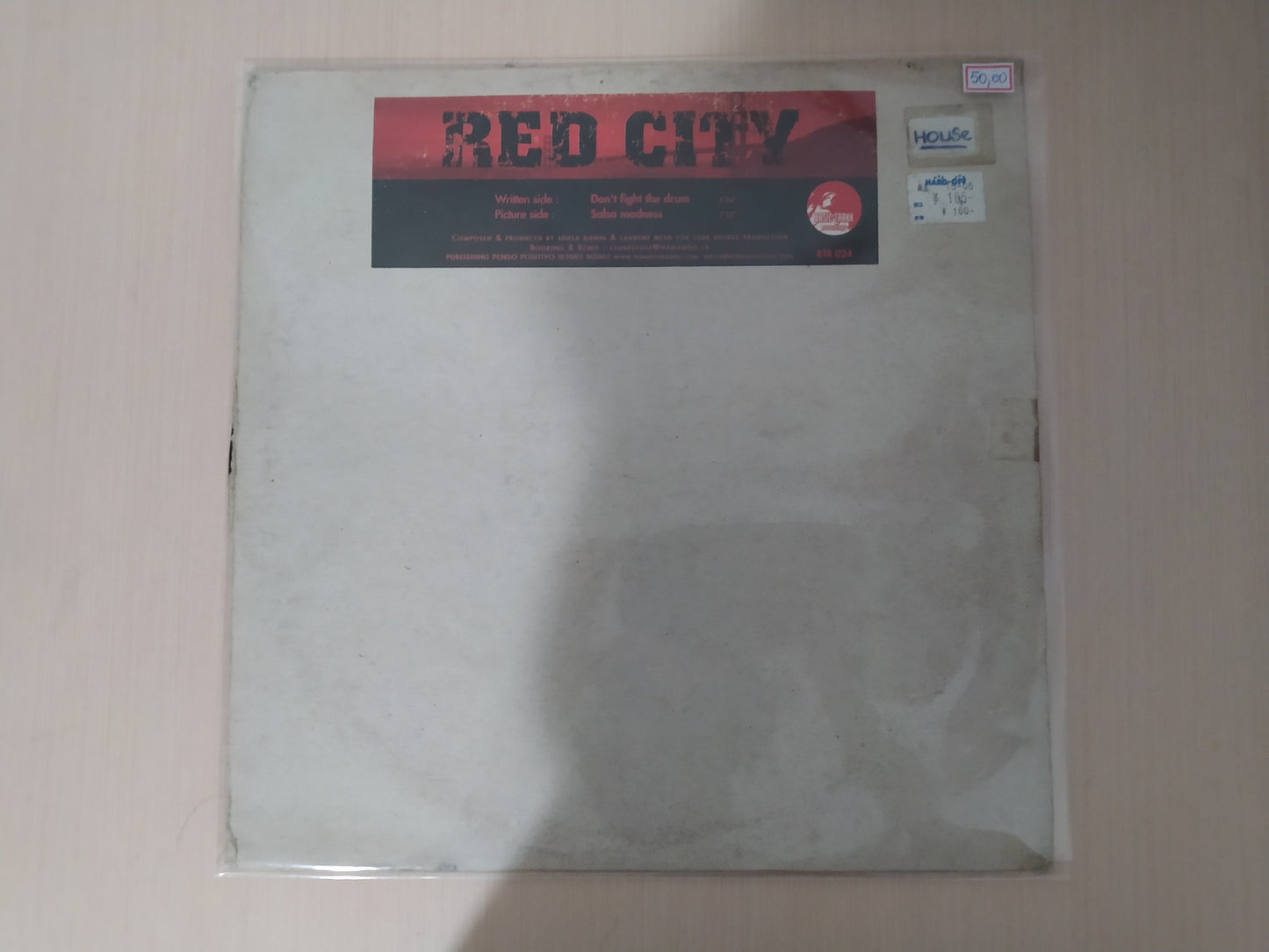 Lp Vinil Red City Don't Fight The Drum