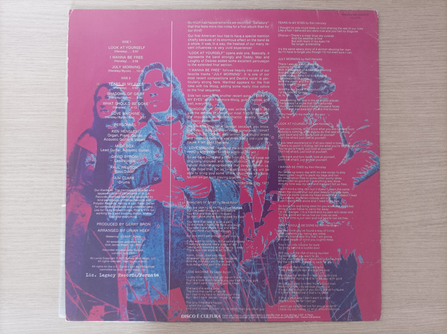 Lp Vinil Uriah Heep Look at Yourself