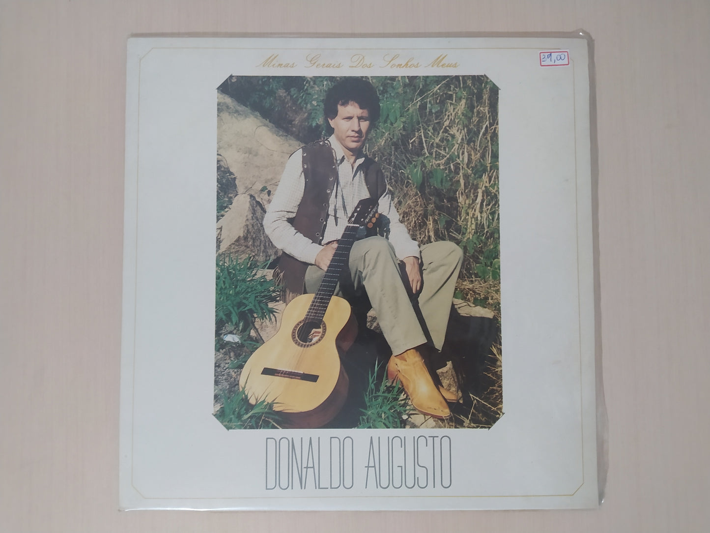Lp Vinil Donaldo Augusto Minas Gerais Dos Sonhos Meus