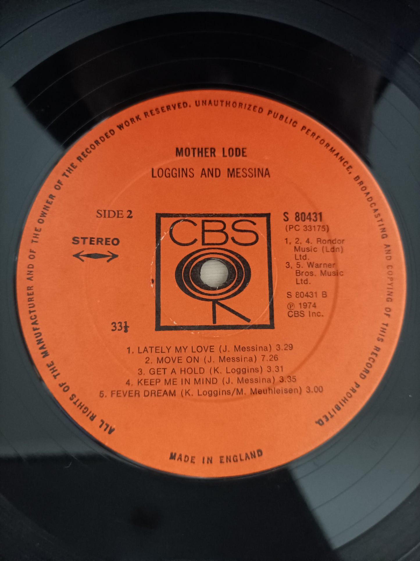 Lp Vinil Loggins & Messina Mother Lode