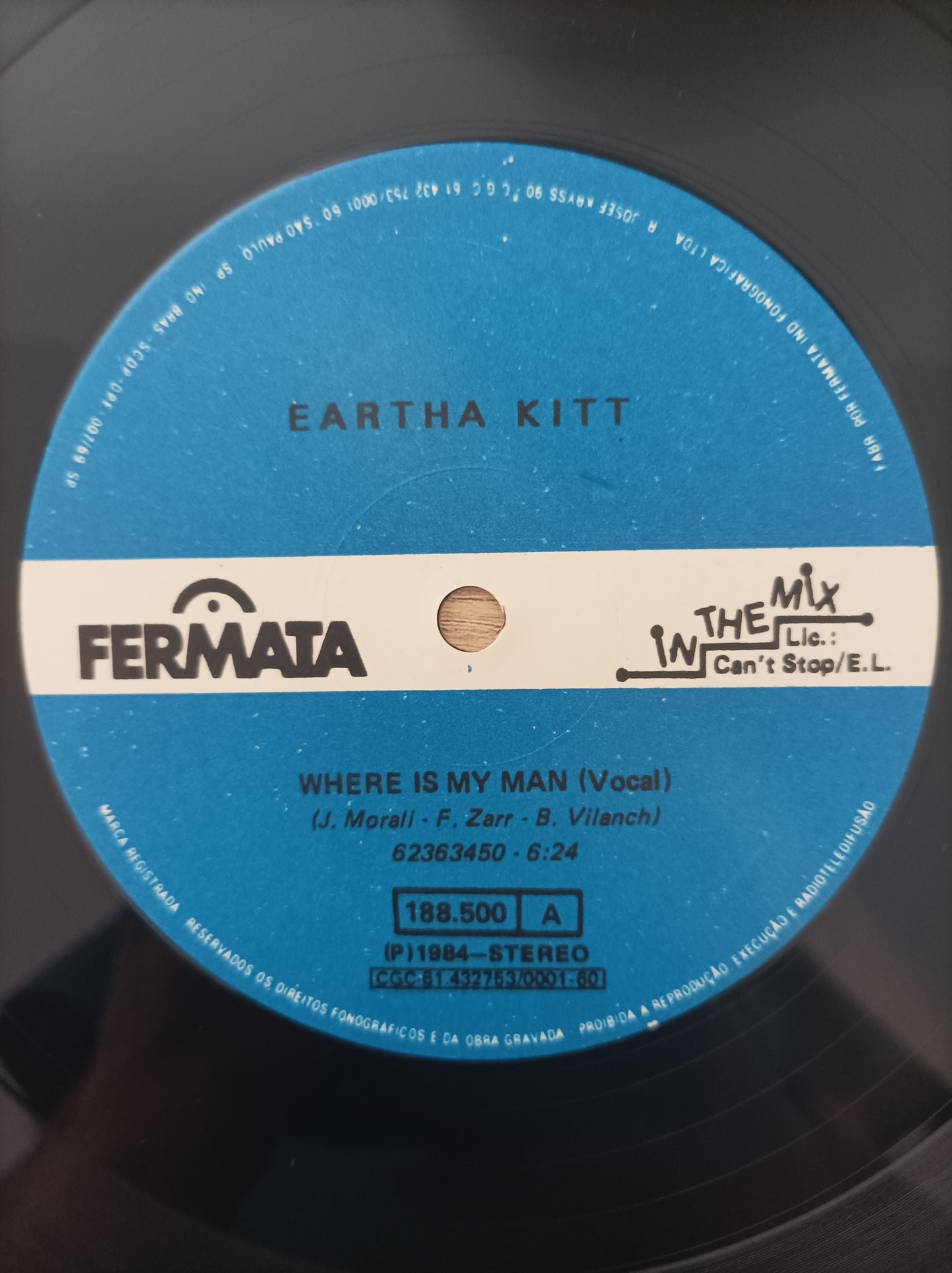 Lp Vinil Eartha Katt Where is My Man