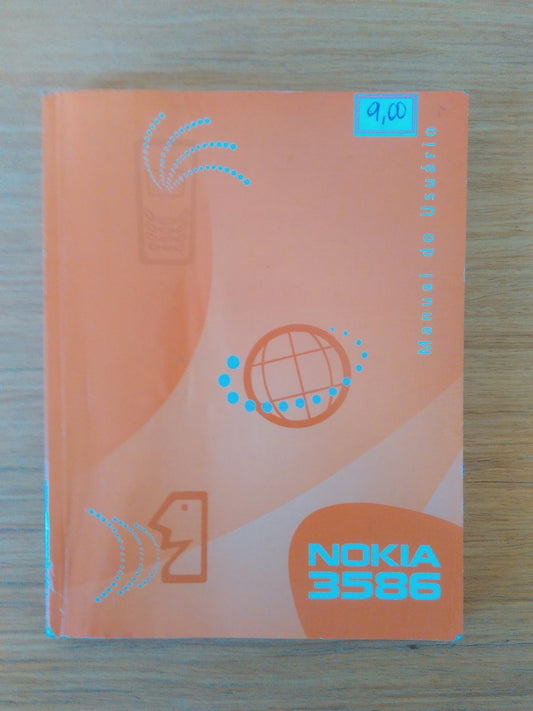 Livro Manual Do Usuário Nokia 3586