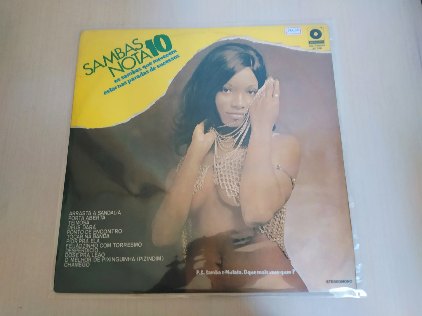 Lp Vinil Sambas Nota 10