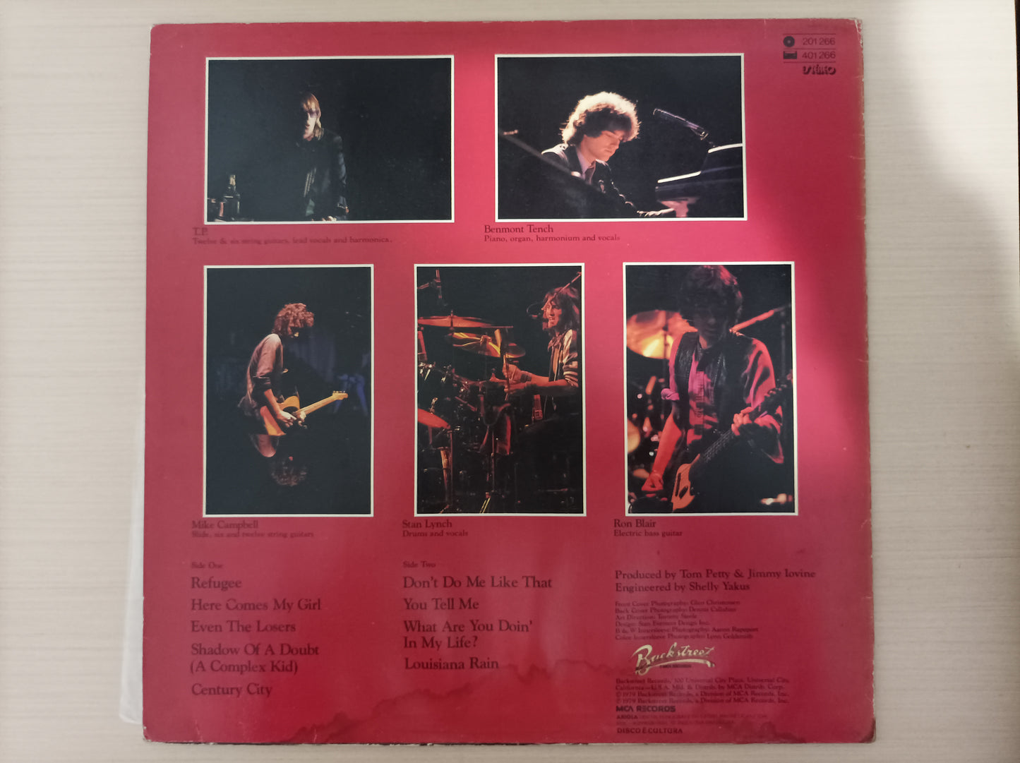 Lp Vinil Tom Petty Damn the Torpedoes Com encarte