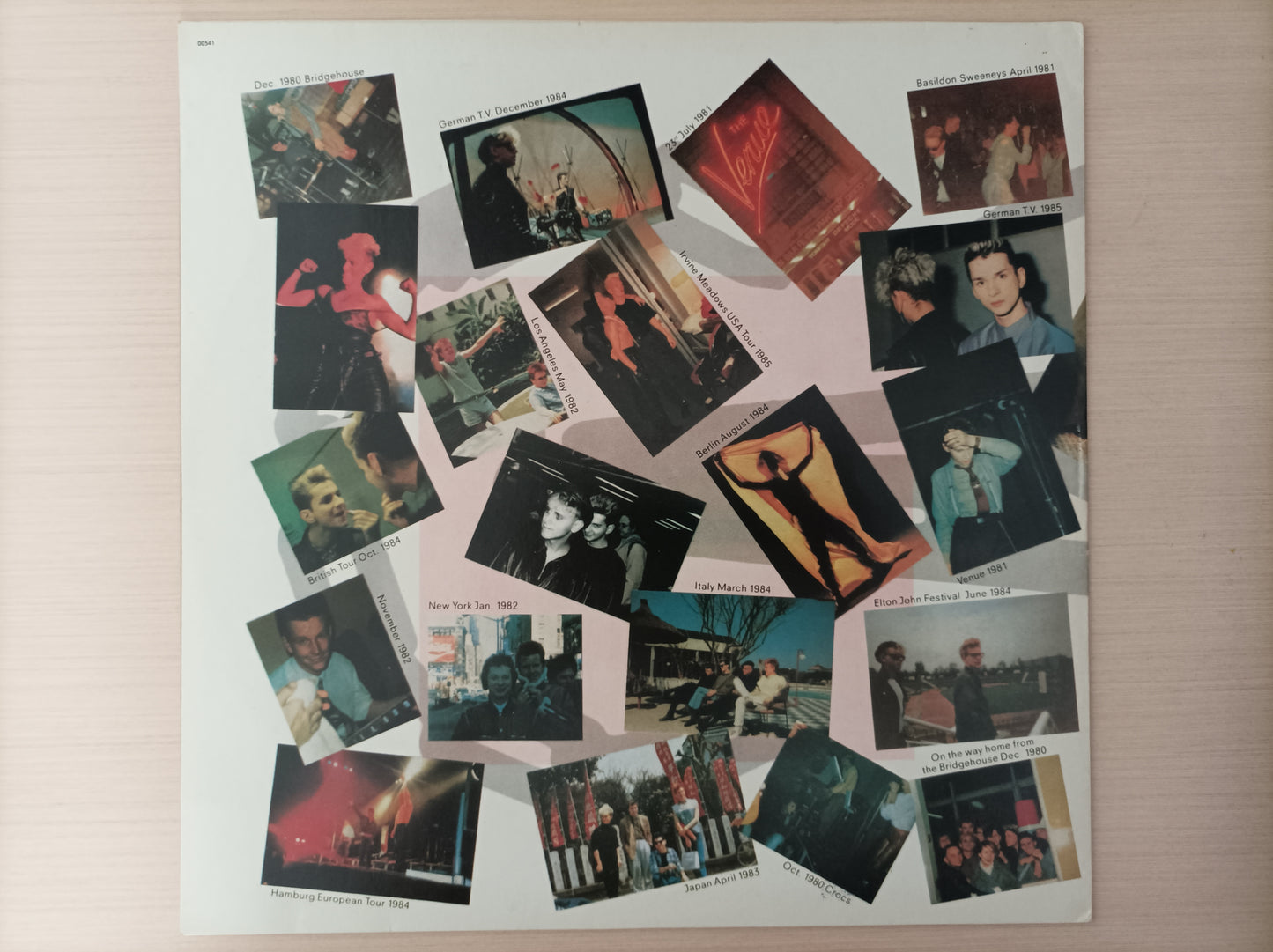 Lp Vinil Depeche Mode The Singles Com encarte