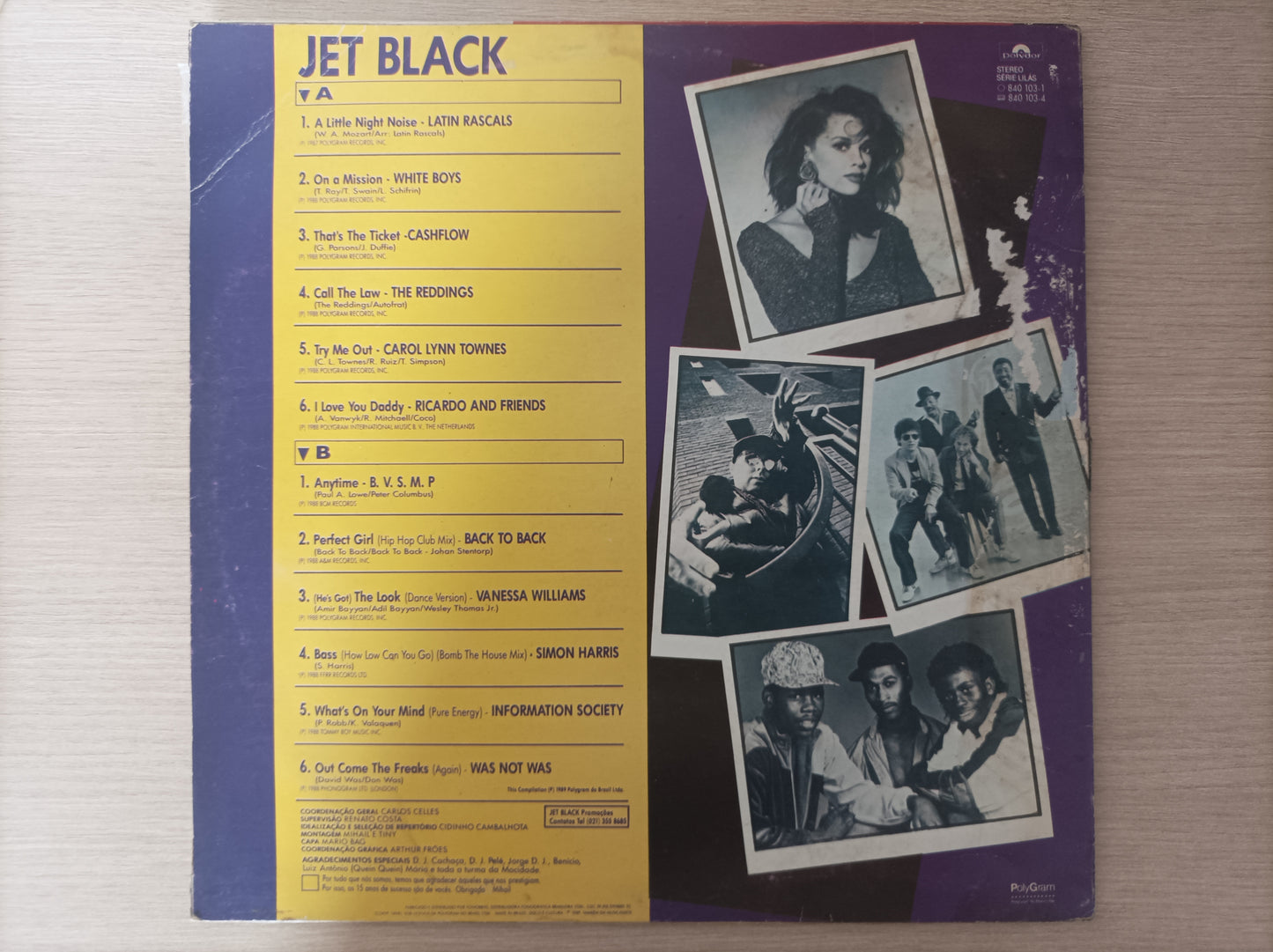 Lp Vinil Jet Black O peso do funk music Vol. 5