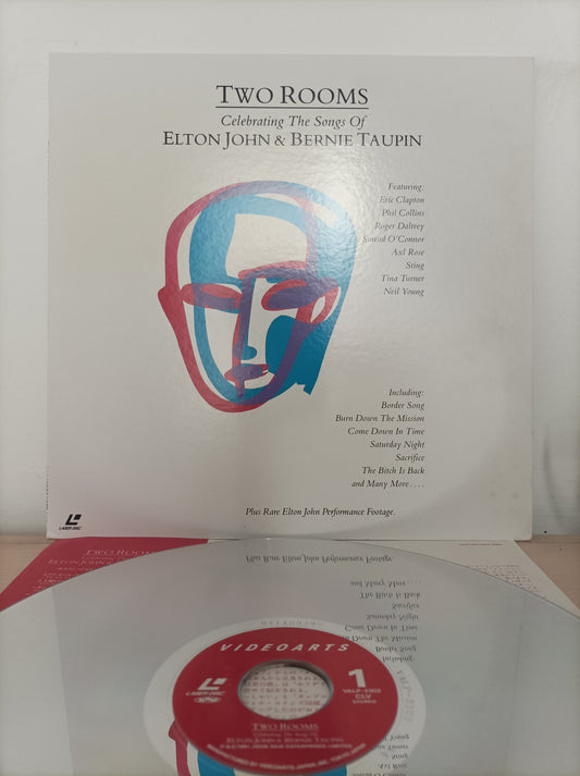 Ld Laserdisc Elton John & Bernie Taupin Two Rooms C Encarte