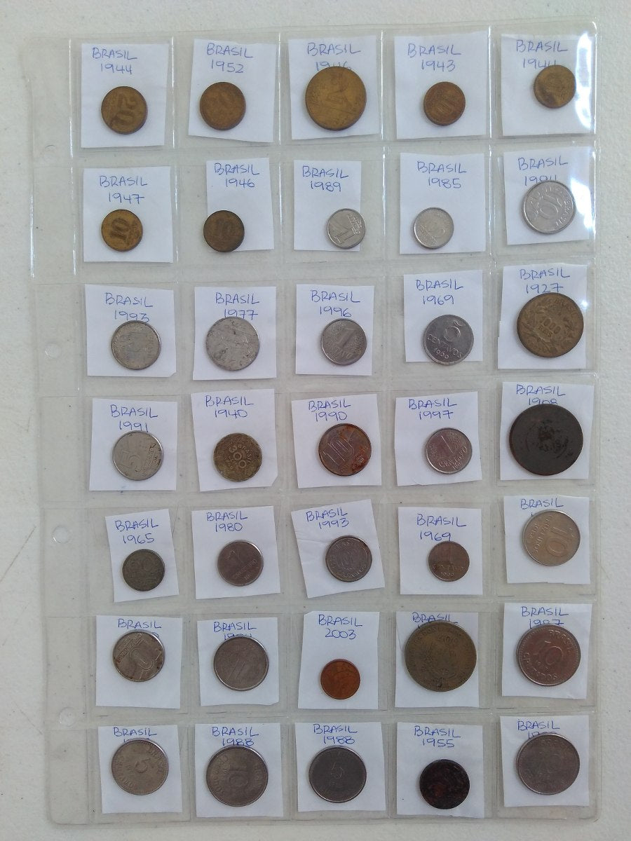 Coleção De Moedas Antigas