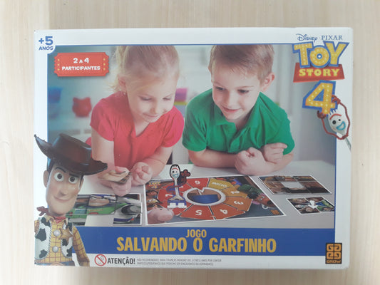 Jogo Tabuleiro Toy Story 4 Salvando O Garfinho