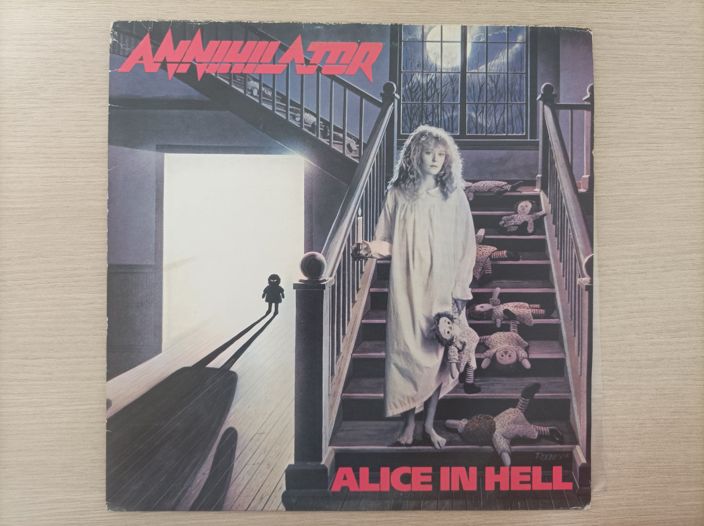 Lp Vinil Annihilator Alice in Hell Com encarte