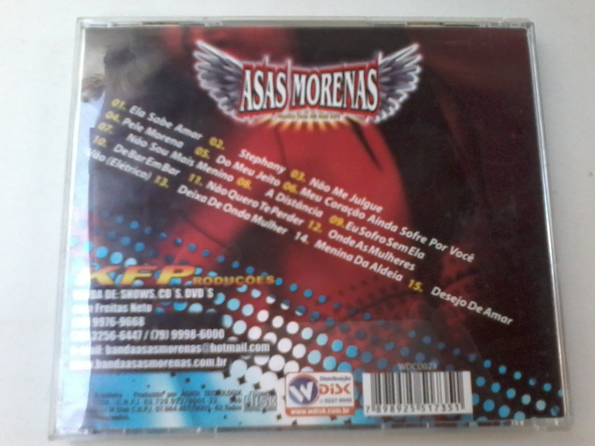 Cd Asas Morenas