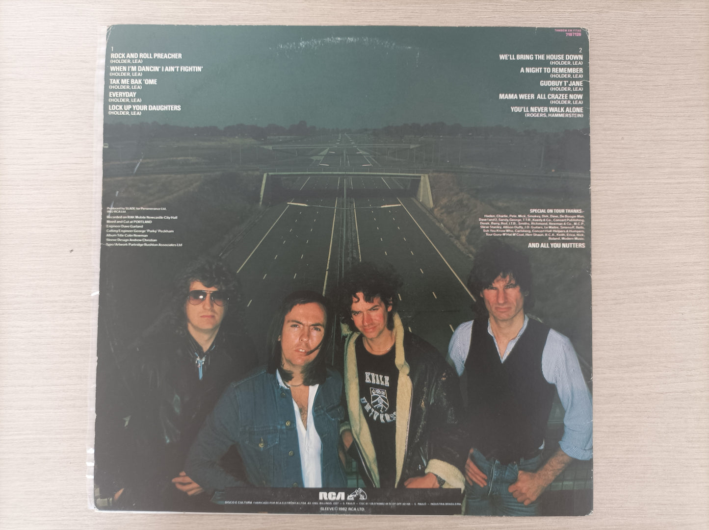 Lp Vinil Slade On Stage