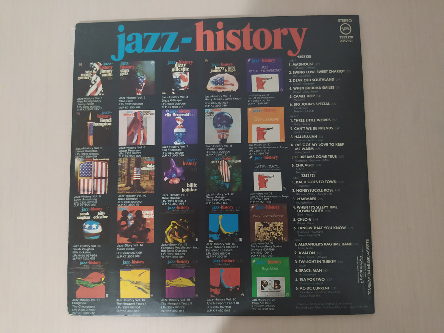 Lp Vinil Benny Goodman Orchestra Jazz History Vol. 24
