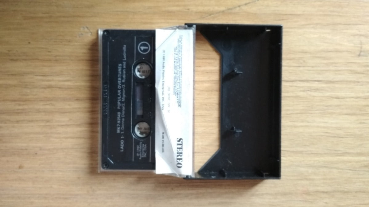 Fita K7 Popular Overtures Arthur Winograd