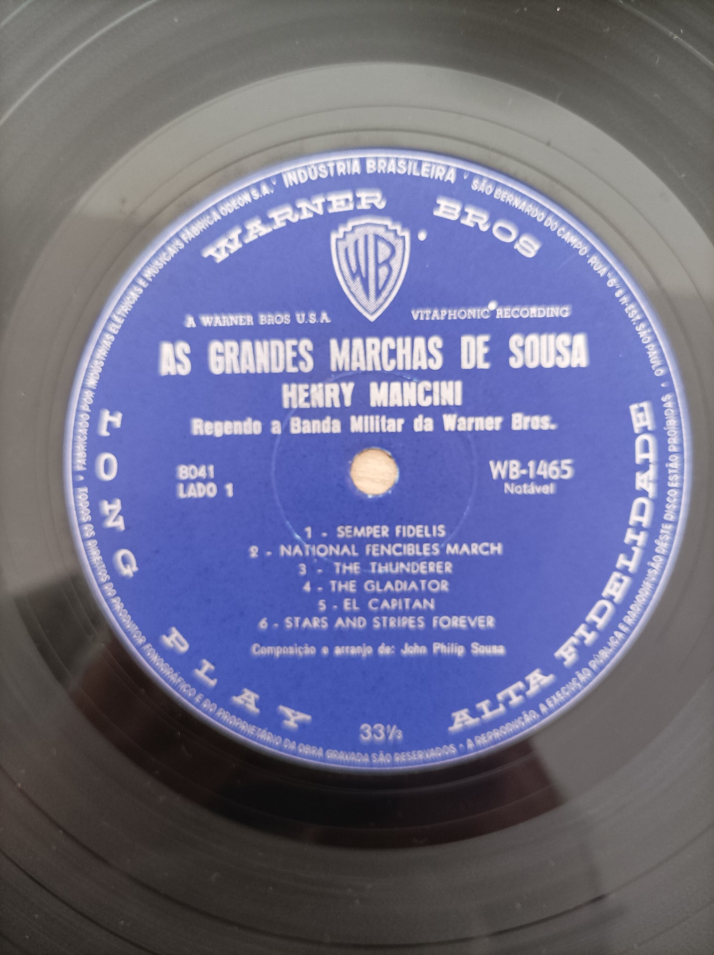 Lp Vinil Henry Mancini Sousa's greatest marches