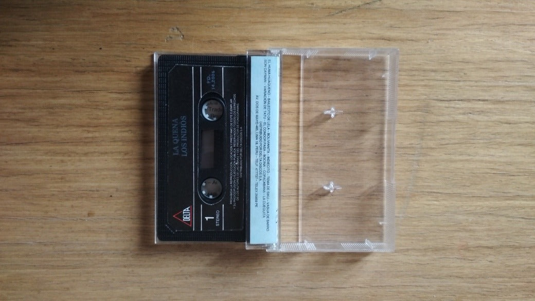 Fita Cassete K7 Los Indios La Quena
