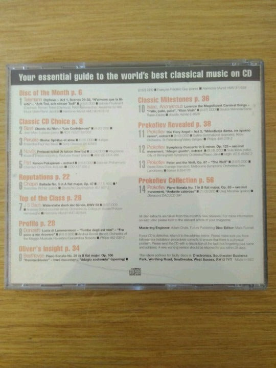 Cd Andrea Bocelli Sergei Prokofiev Revealed