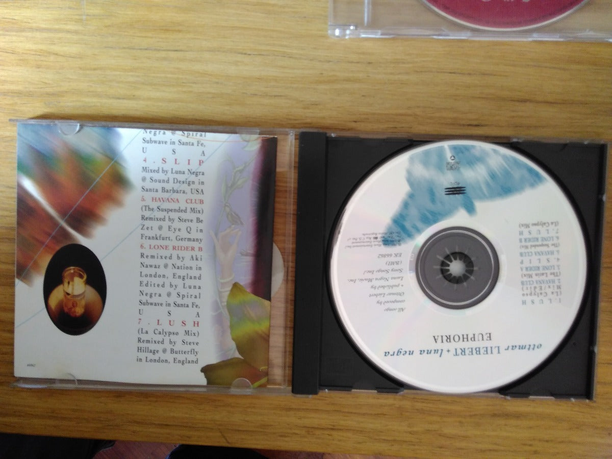 Cd Ottmar Liebert + Luna Negra Euphoria