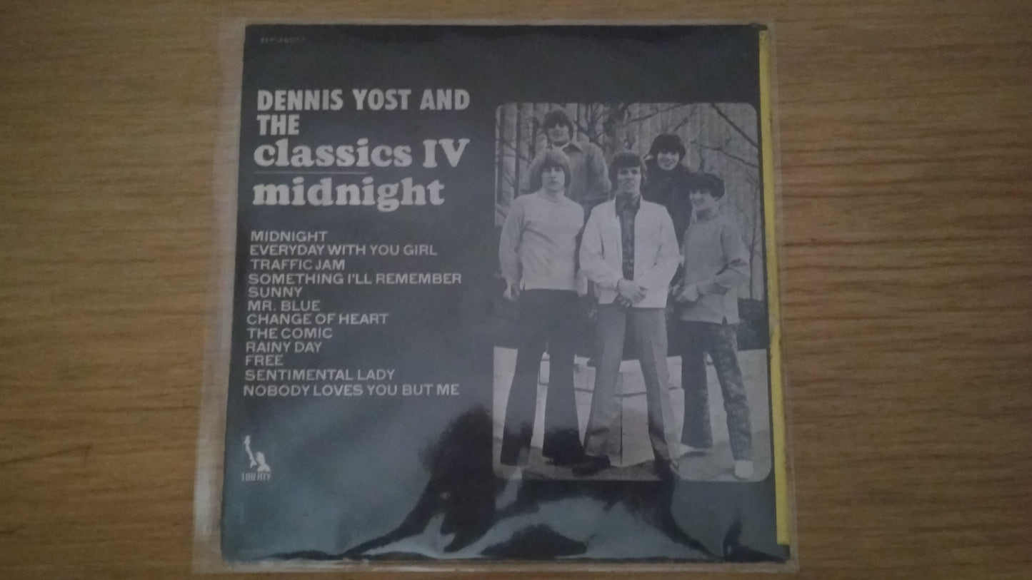 Lp Vinil Dennis Yost & The Classics IV Midnight