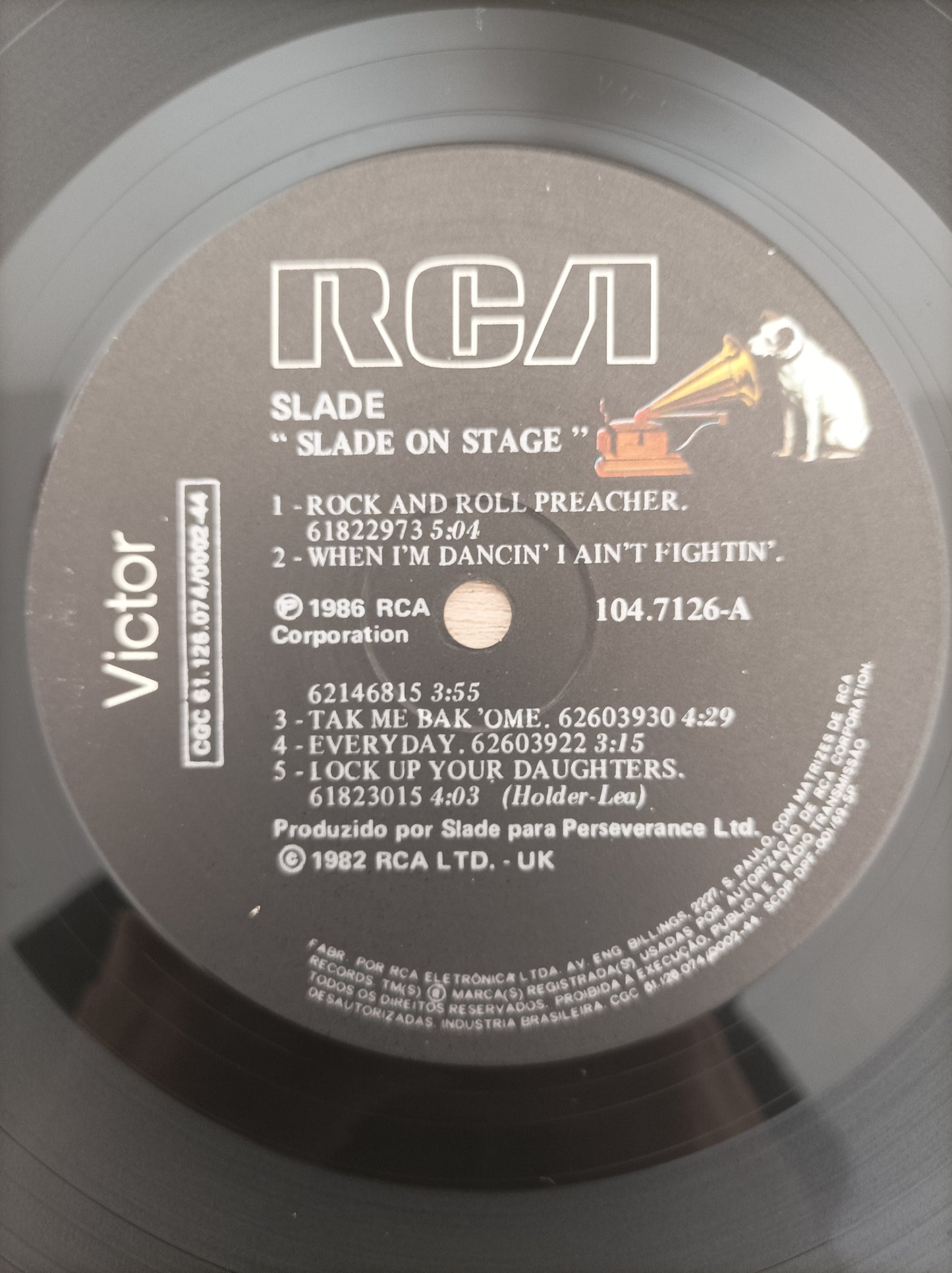Lp Vinil Slade On Stage