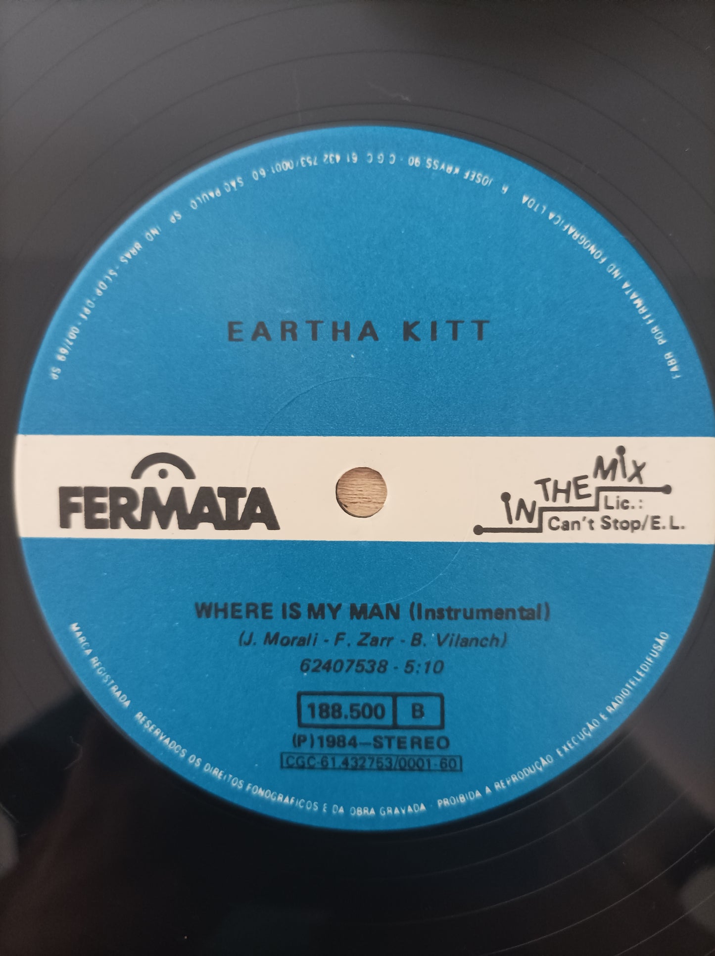 Lp Vinil Eartha Katt Where is My Man