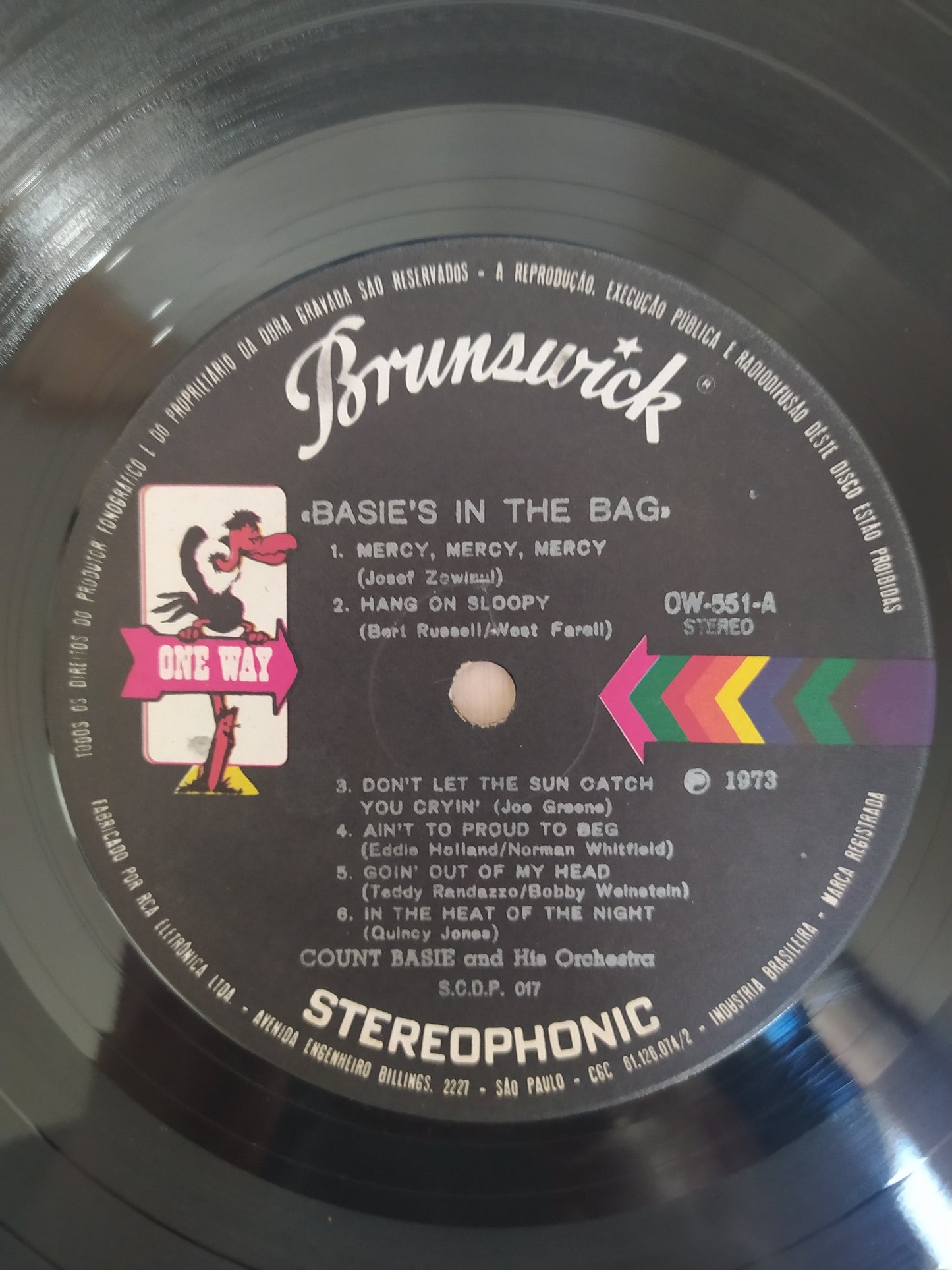 Lp Vinil Count Basie Basie's In The Bag