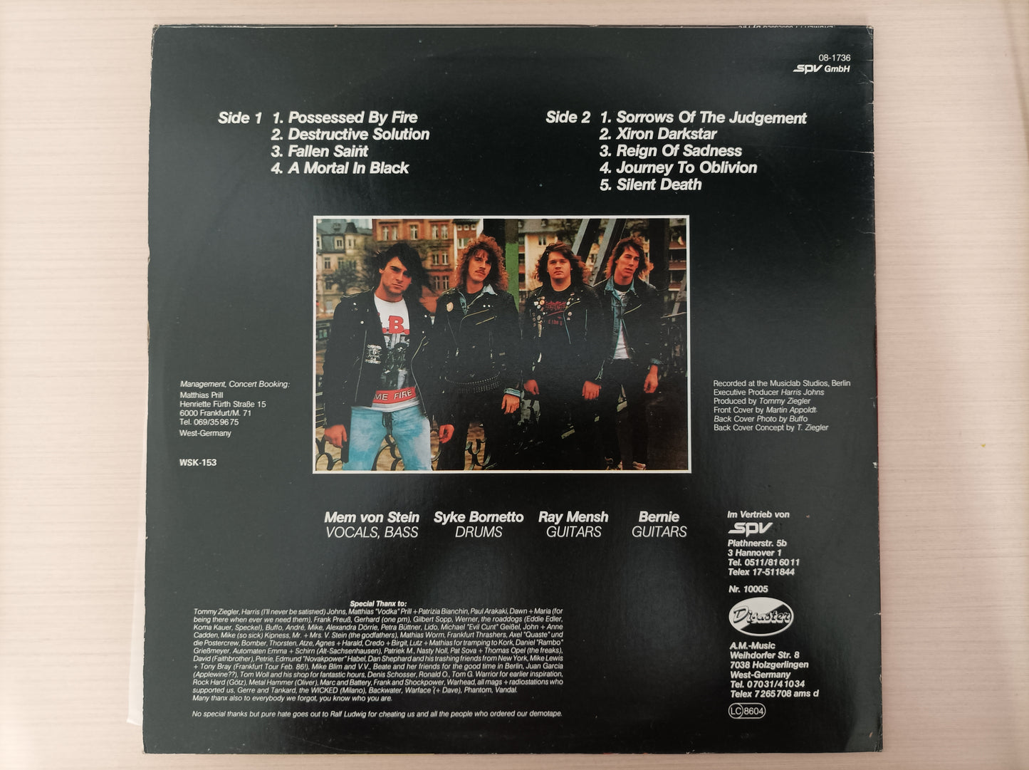 Lp Vinil Exumer Possessed by fire
