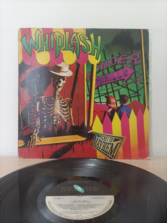 Lp Vinil Whiplash Ticket to Mayhem