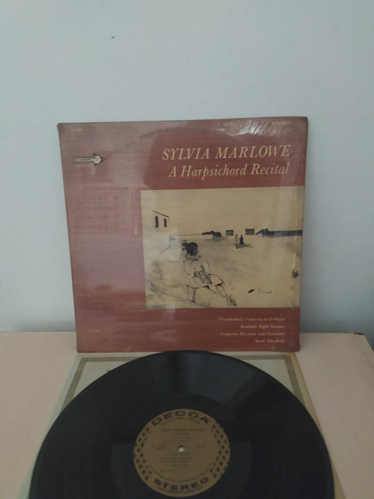 Lp Vinil Sylvia Marlowe A Harpsichord Recital