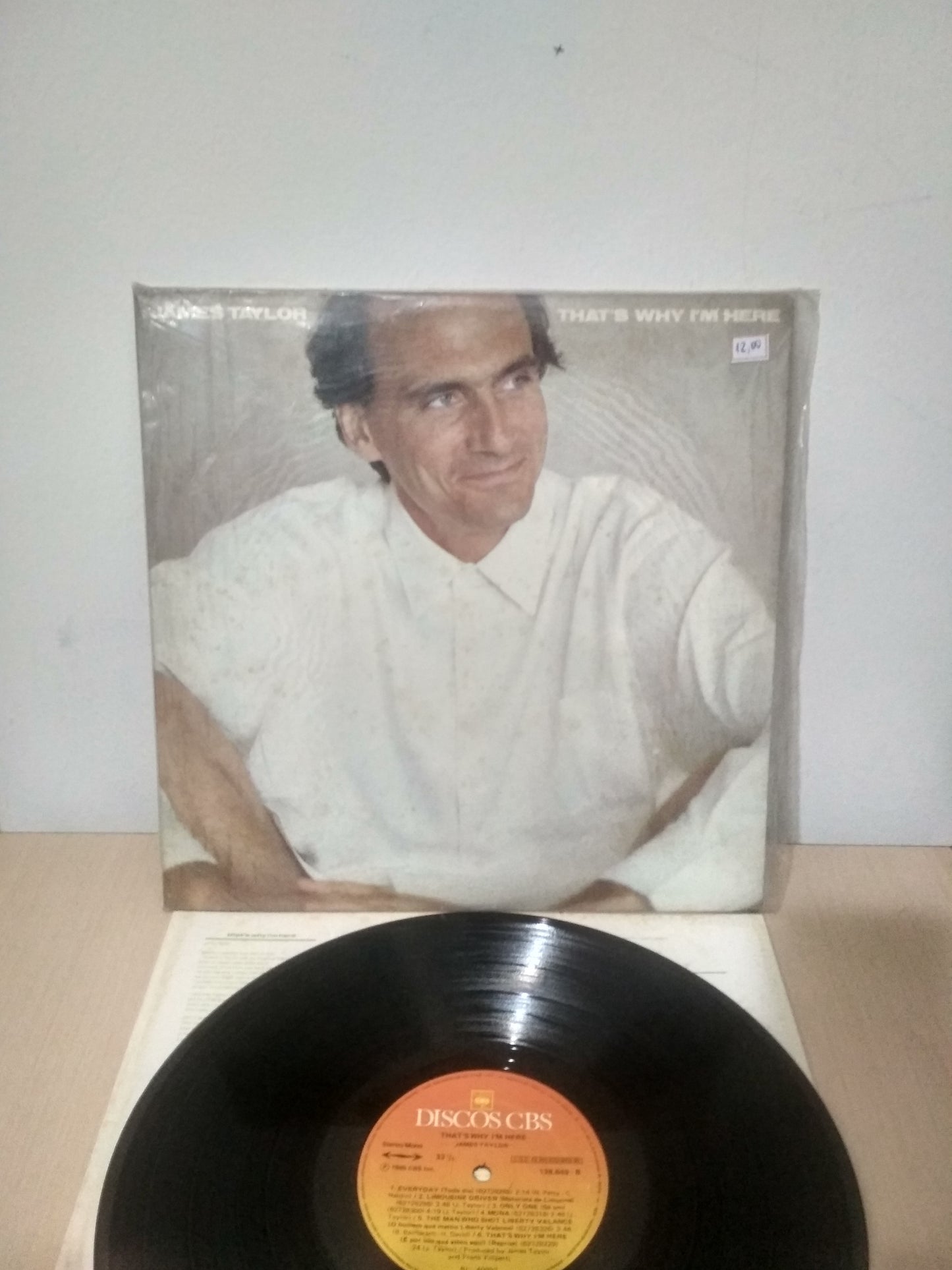 Lp Vinil James Taylor That's Why I'm Here