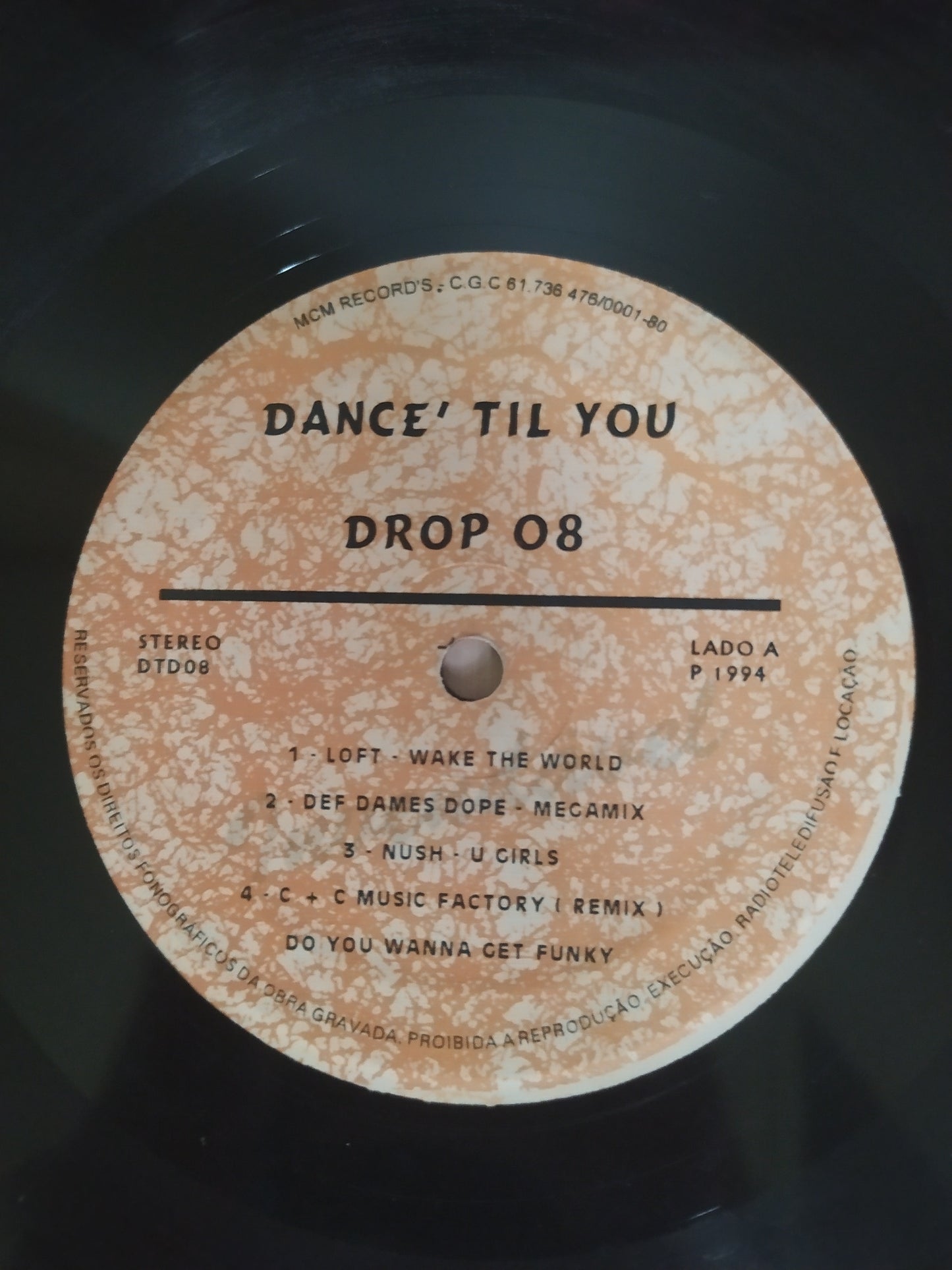 Lp Vinil Dance 'til You Drop 08