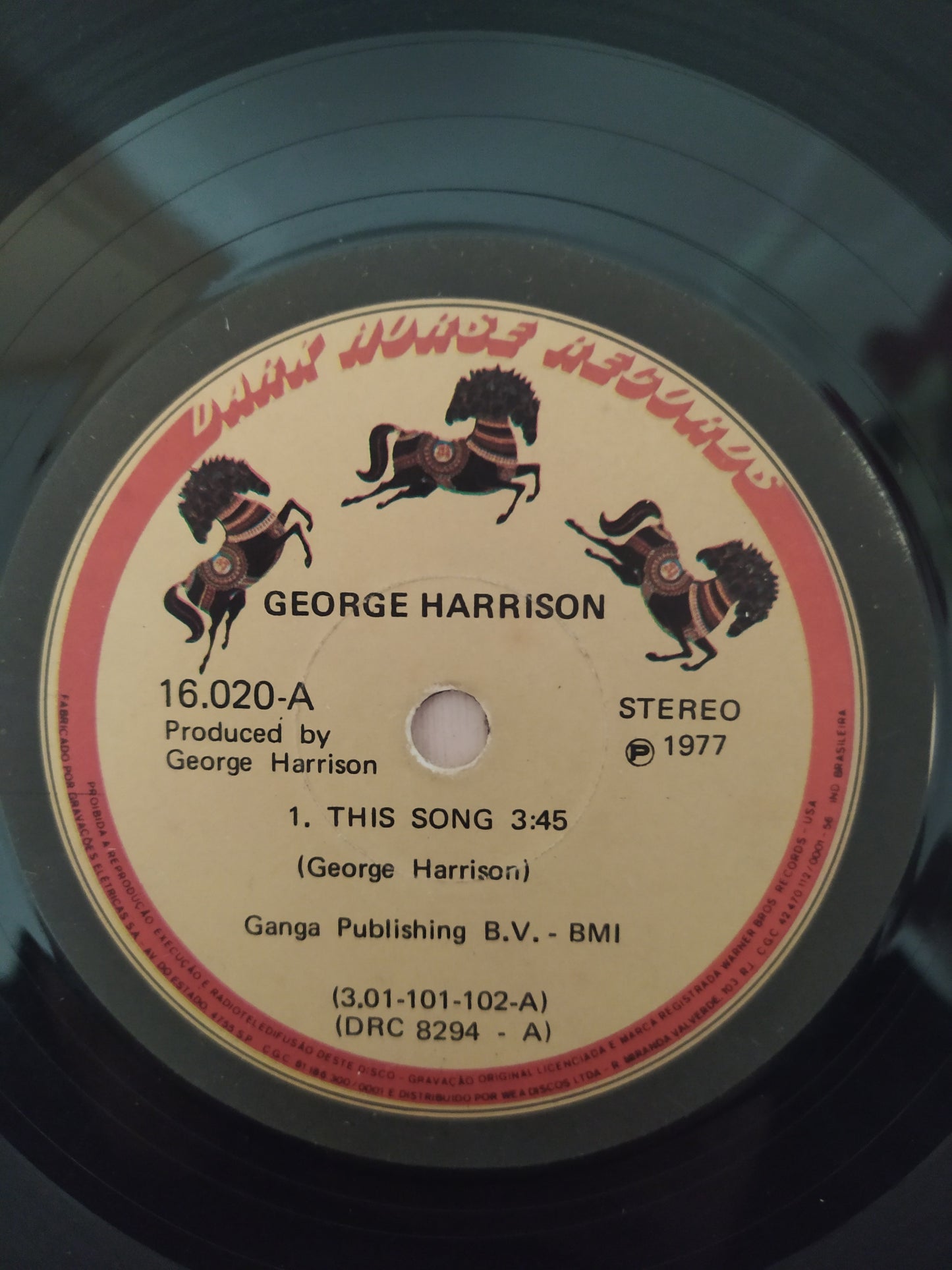 Lp Vinil Compacto George Harrison This Song / Learning How
