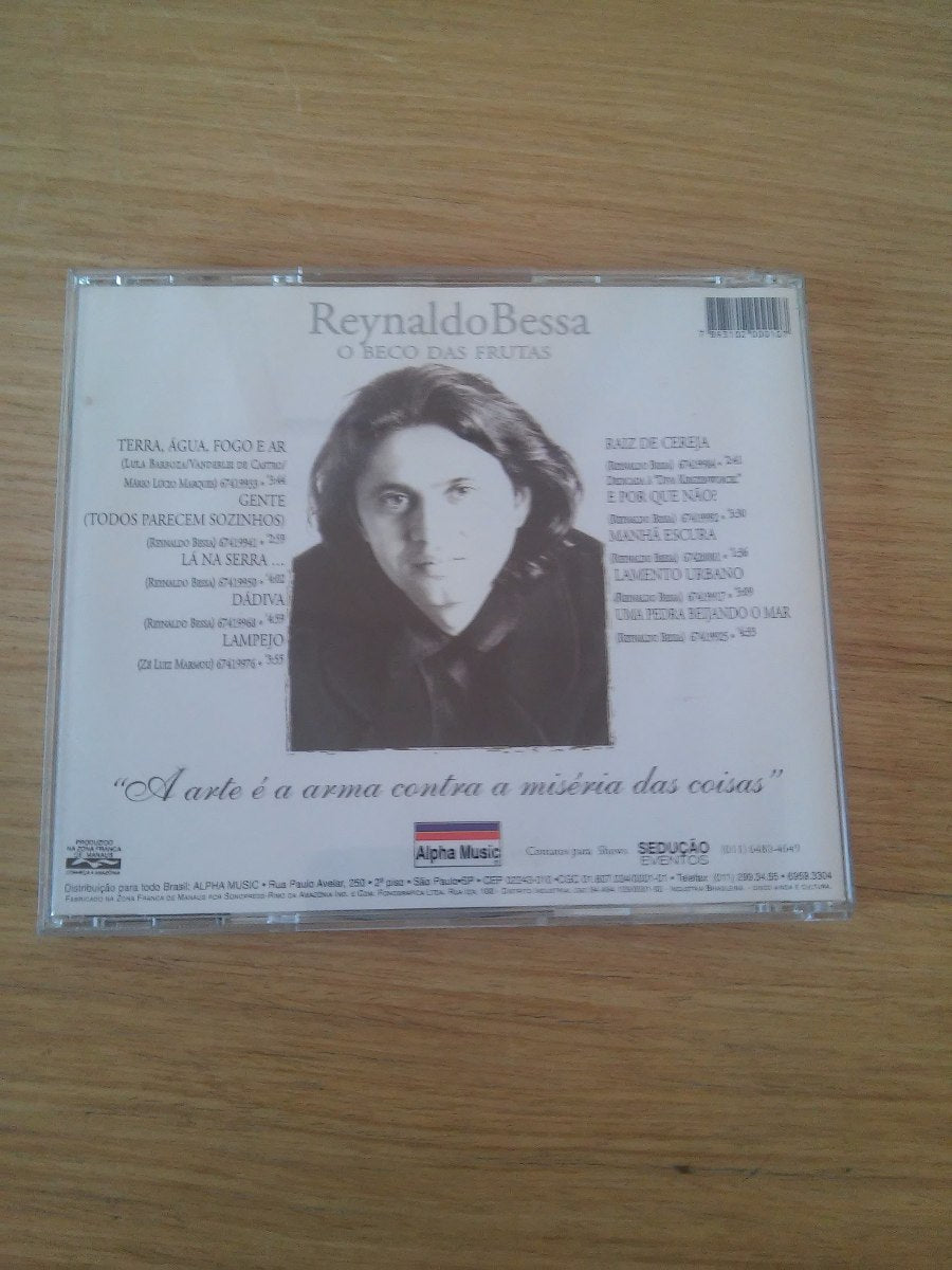 Cd Reynaldo Bessa O Beco Das Frutas