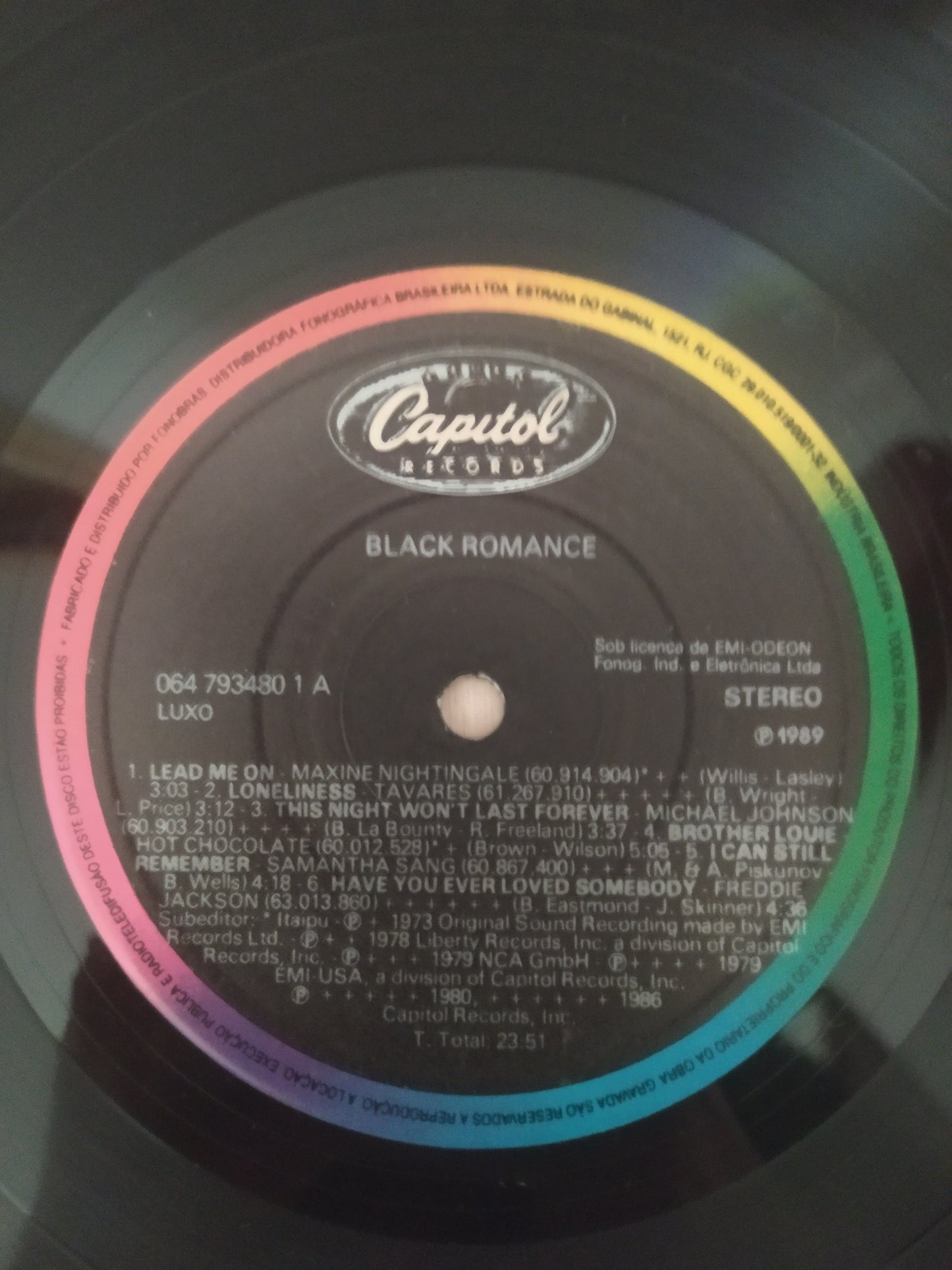 Lp Vinil Black Romance