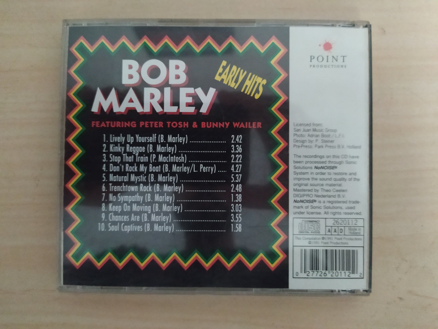 Cd Bob Marley Early Hits