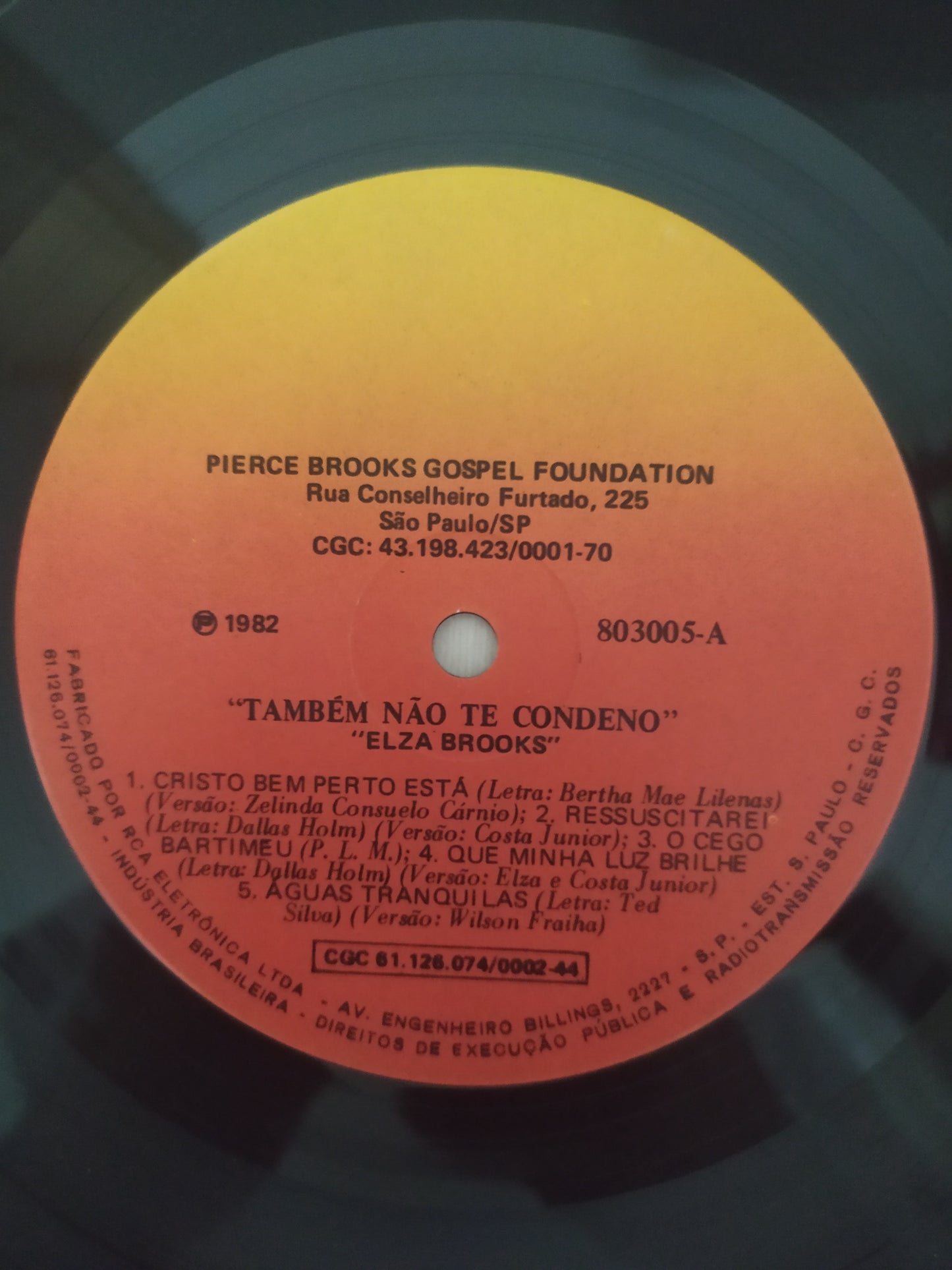 Lp Vinil Elza Brooks Interpreta