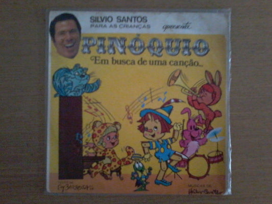 Lp Vinil Compacto Silvio Santos Pinóquio Uma Canção