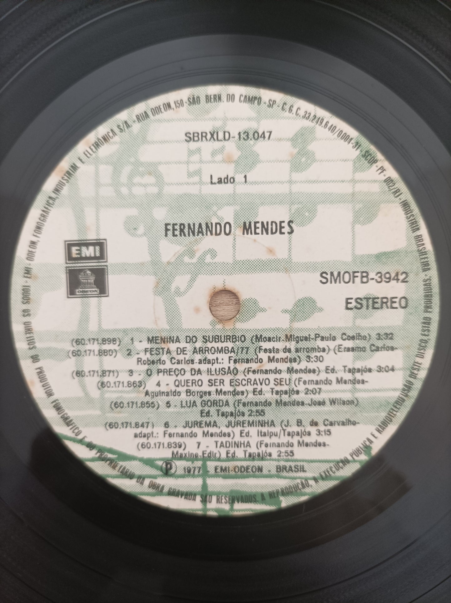 Lp Vinil Fernando Mendes 1977