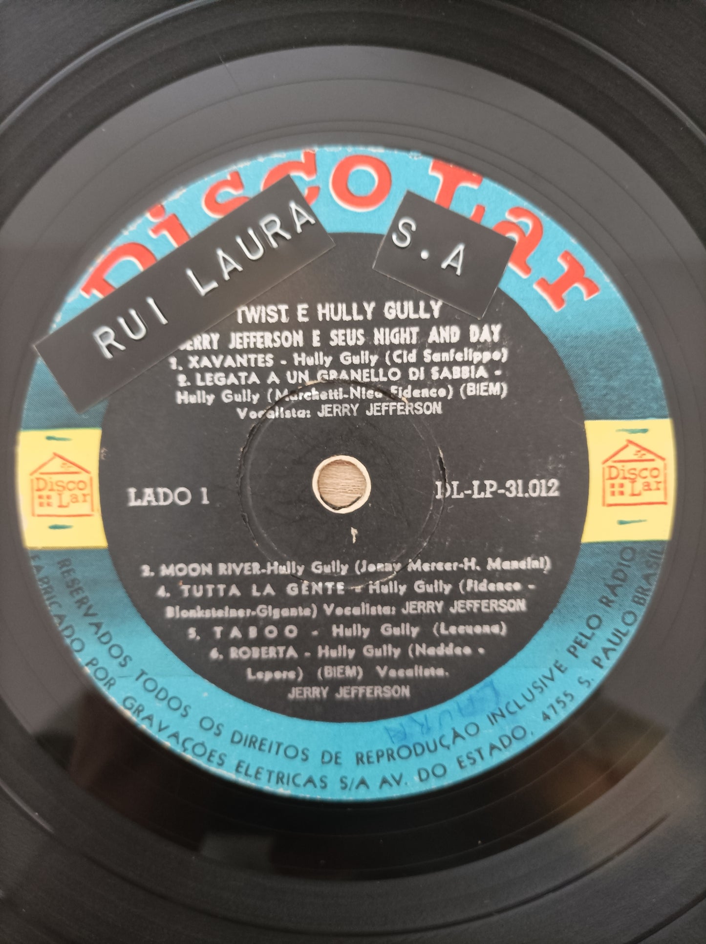 Lp Vinil Jerry Jefferson Twist e Hully Gully