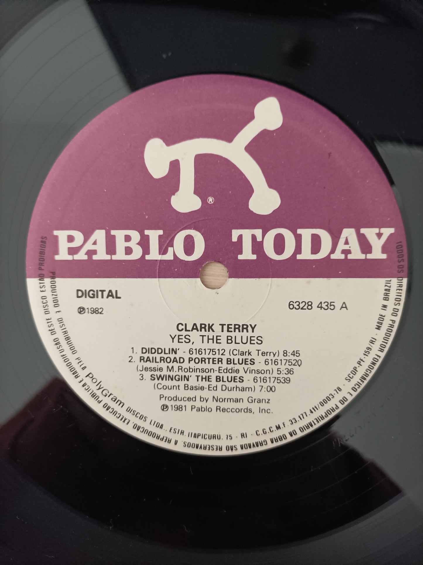 Lp Vinil Chark Terry Yes, the Blues